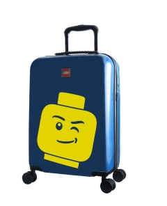 LEGO Luggage Minifigure Head Navy Sml