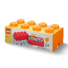 LEGO Storage Brick 8 Orange