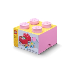 LEGO Storage Brick 4 Light Pink