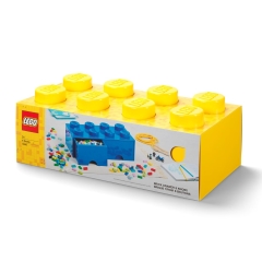LEGO Drawer 8 Knobs Yellow