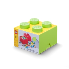 LEGO Storage Brick 4 Lime Green