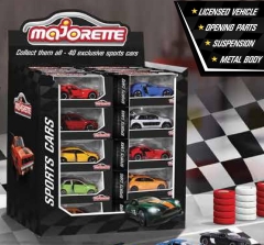 Majorette Sports Cars Display x 40 Pcs