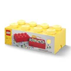 LEGO Storage Brick 8 Cool Yellow