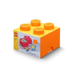 LEGO Storage Brick 4 Orange