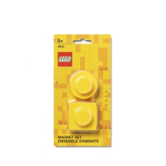 LEGO Magnets Set of 2 Yellow