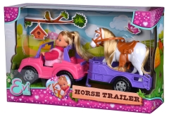 Evi Doll  Horse Trailer