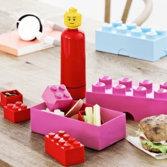LEGO Lunch/Stationery Box Pink