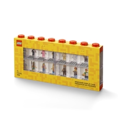 LEGO Minifigure Display Case 16 Red