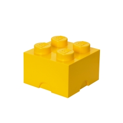 LEGO Storage Brick 4 Yellow