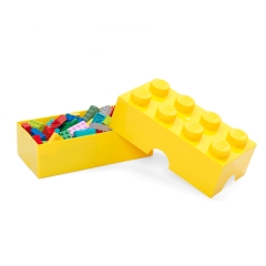 LEGO Lunch/Stationery Box Yellow