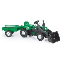 Ranchero Pedal Tractor with Trailer & Excavator